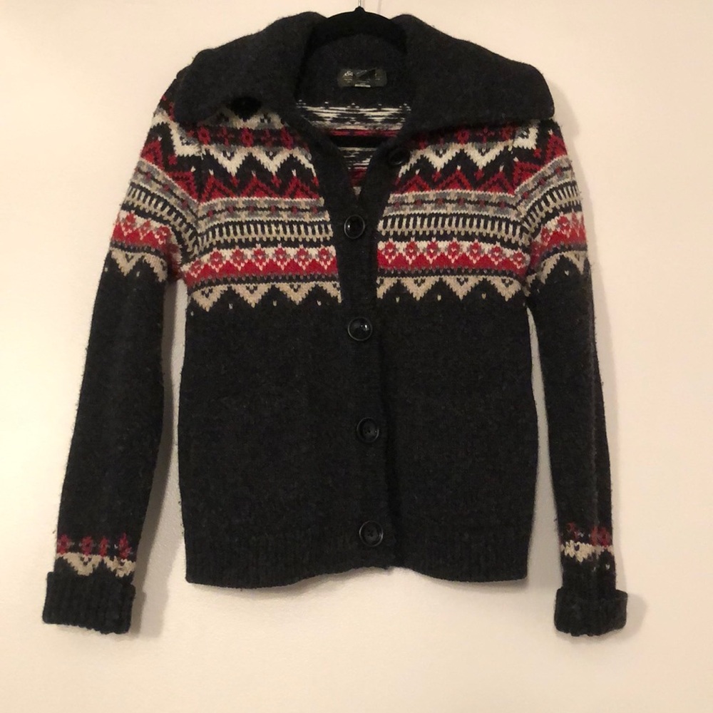 Eddie Bauer Knitted Wool Coat